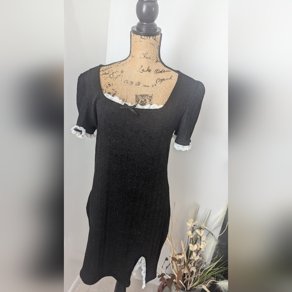 New dress with embroidery